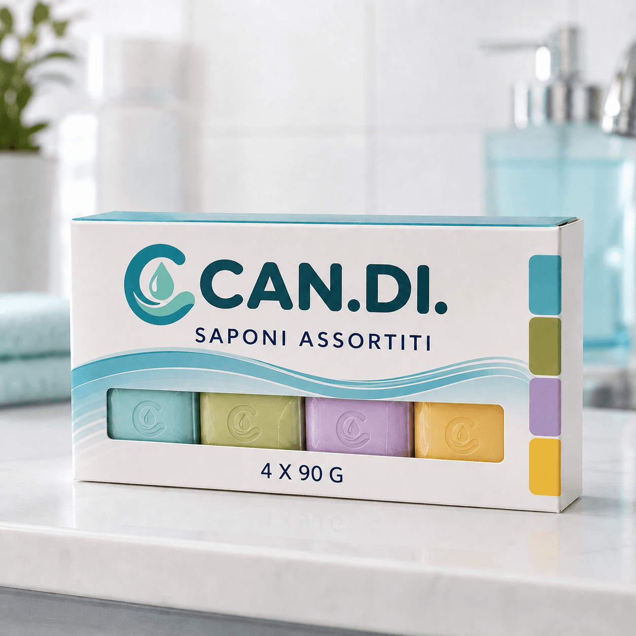 Saponi Assortiti 4 x 90 g