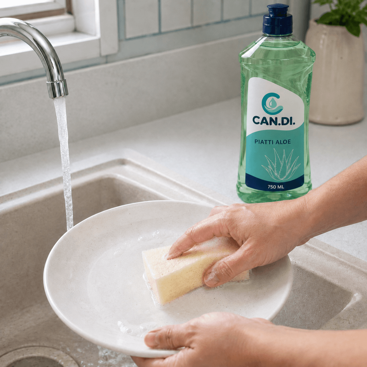 Detersivo Piatti Aloe 750 ml – miniatura 3