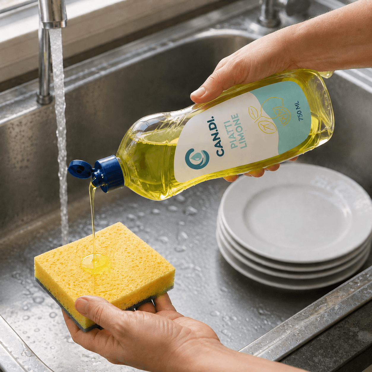 Detersivo Piatti Limone 750 ml – miniatura 3