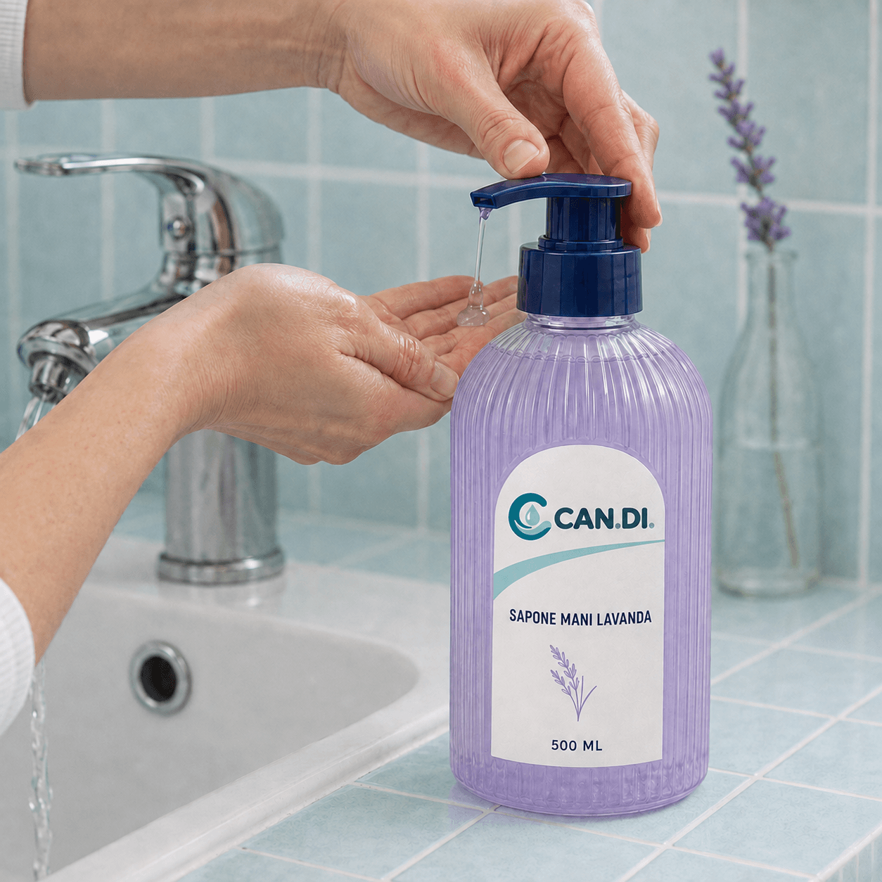 Sapone Mani Lavanda 500 ml – miniatura 3