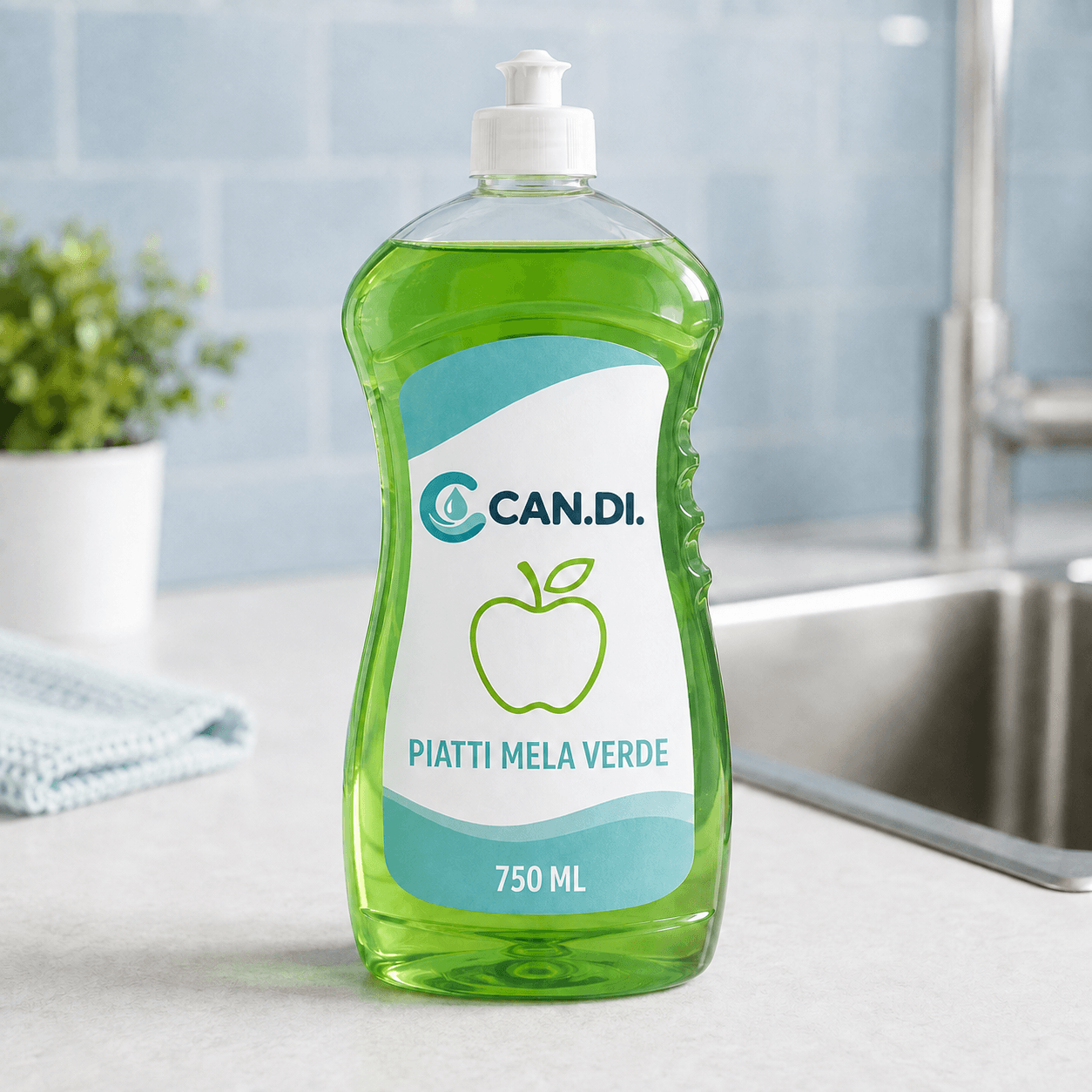 Detersivo Piatti Mela Verde 750 ml – 1