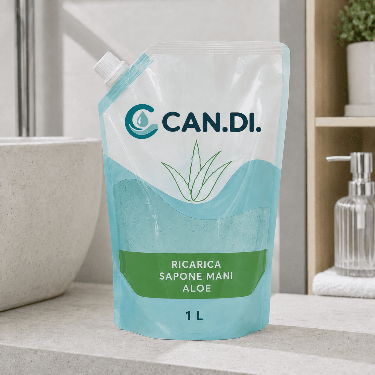 Ricarica Sapone Mani Aloe 1 l