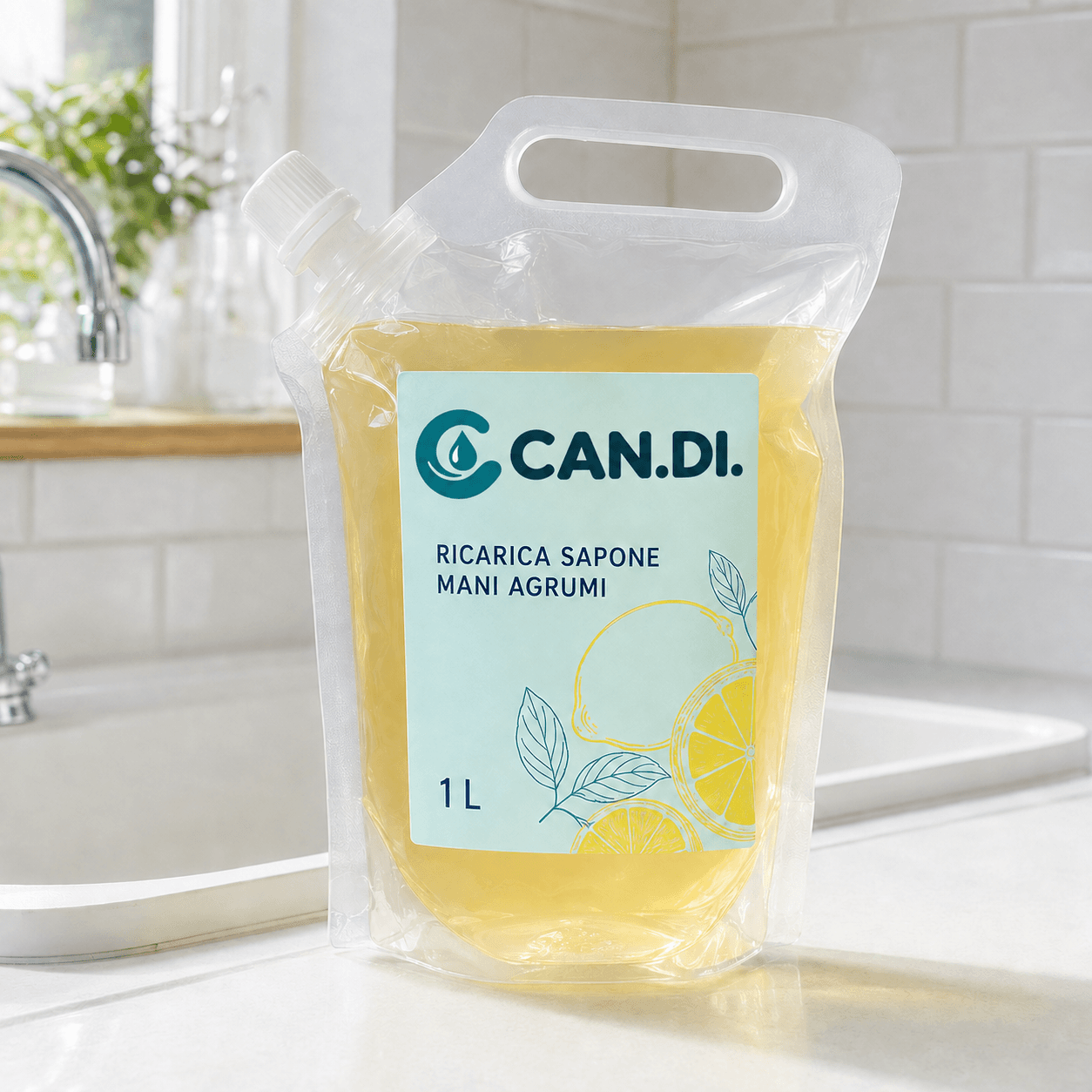 Ricarica Sapone Mani Agrumi 1 l