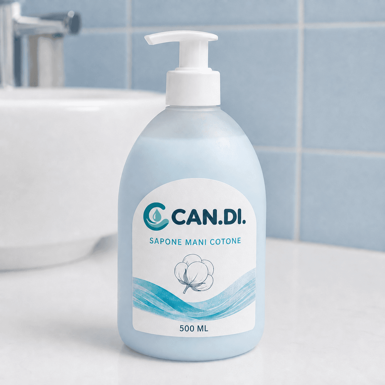 Sapone Mani Cotone 500 ml